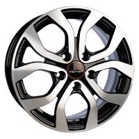 Литой колесный диск Вектор R164 A ix35 алмаз черный 6,5x16 5x114,3 ET45 D67,1