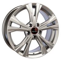 Литой колесный диск Вектор R204 Tucson сильвер S 7,0x17 5x114,3 ET51 D67,1