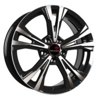 Литой колесный диск Вектор R204 Camry алмаз черный 7,0x17 5x114,3 ET45 D60,1