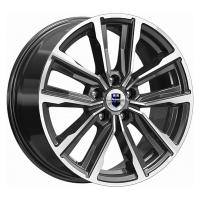Литой колесный диск K&K КС891 Лацио алмаз черный 7,5x17 5x108 ET45 D67,1