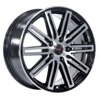 Литой колесный диск NZ R-01 BKF 7,0x17 4x100 ET41 D60,1