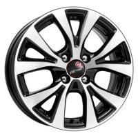 Литой колесный диск Вектор R161 алмаз черный 6,0x15 4x100 ET46 D54,1