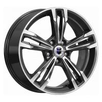 Литой колесный диск K&K КС935 Karrera Light алмаз черный 7,0x18 5x108 ET33 D67,1