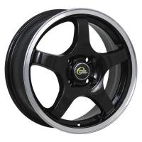 Литой колесный диск CrossStreet CR-14 BKPL 6,0x15 4x100 ET40 D60,1
