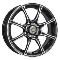 Литой колесный диск CrossStreet Y360 BKF 6,0x15 4x98 ET32 D58,6