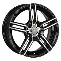 Литой колесный диск CrossStreet Y3177 BKF 6,0x15 4x100 ET48 D54,1