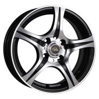 Литой колесный диск CrossStreet Y3159 BKF 6,0x15 4x100 ET48 D54,1
