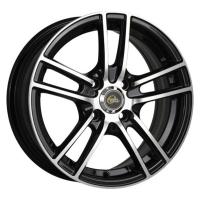 Литой колесный диск CrossStreet Y242 BKF 6,0x14 4x100 ET38 D73,1