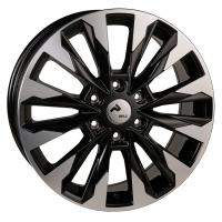 Литой колесный диск Toyota Replica TO99 BFP 8,0x20 6x139,7 ET60 D95,1