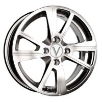 Литой колесный диск Вектор K27 сильвер S 5,5x14 4x98 ET35 D58,5