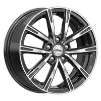 Литой колесный диск iFree Драйвер KC996 блэк джек 6,0x15 5x100 ET43 D57,1