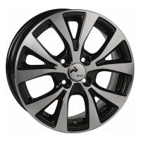Литой колесный диск Hyundai Replica HY161 BFP 6,0x15 4x100 ЕТ46 D54,1