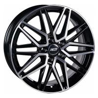 Литой колесный диск N2O V2233 BFP 7,0x18 5x114,3 ET38 D67,1
