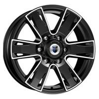 Литой колесный диск K&K КС629 Риальто алмаз черный 8,0x17 6x139,7 ET38 D92,5