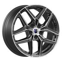 Литой колесный диск K&K КС1025 Юнион алмаз черный 7,0x17 5x114,3 ET39 D60,1