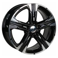 Литой колесный диск Volkswagen Replica VW240 BFP 7,0x17 5х112 ЕТ40 D57,1