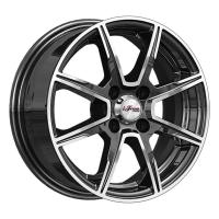 Литой колесный диск iFree Майами лайт KC1029 блэк джек 5,5x14 4x100 ET40 D67,1
