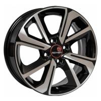 Литой колесный диск Вектор 139 алмаз черный 6,0x15 4x100 ET46 D54,1