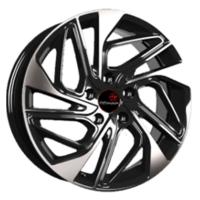Литой колесный диск Вектор R206 Sportage алмаз черный 7,0x17 5x114,3 ET48,5 D67,1