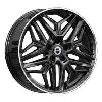 Литой колесный диск K&K КС1038 Колумб алмаз черный 7,0x19 5x114,3 ET45 D67,1