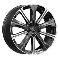 Литой колесный диск Skad КР013 Diamond quartz 7,0x19 5x108 ET33 D60,1
